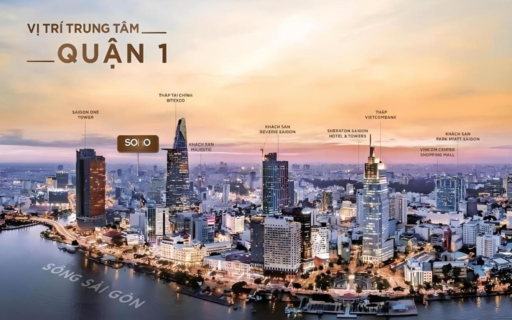 Soho Central Residence - City View - District 1 胡志明市 外观 照片